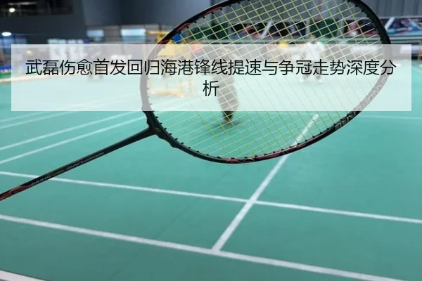 武磊伤愈首发回归海港锋线提速与争冠走势深度分析